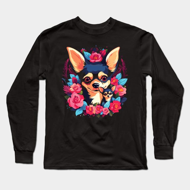 Chihuahua Mothers Day Long Sleeve T-Shirt by JH Mart